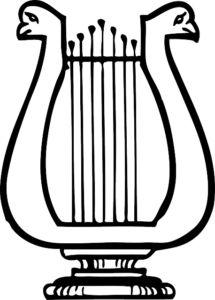 Ein Musikinstrument mit L ist die Lyra. An welches andere Instrument erinnert uns sie?