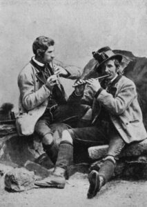 Die Brüder Steinegger spielten Musik aus Volksweisen
