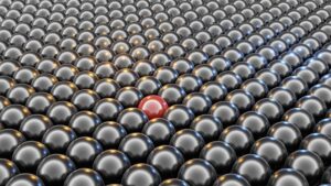 Blues Musik mit 4 Buchstaben Unterschiede - oder ein roter Ball zwischen grauen?