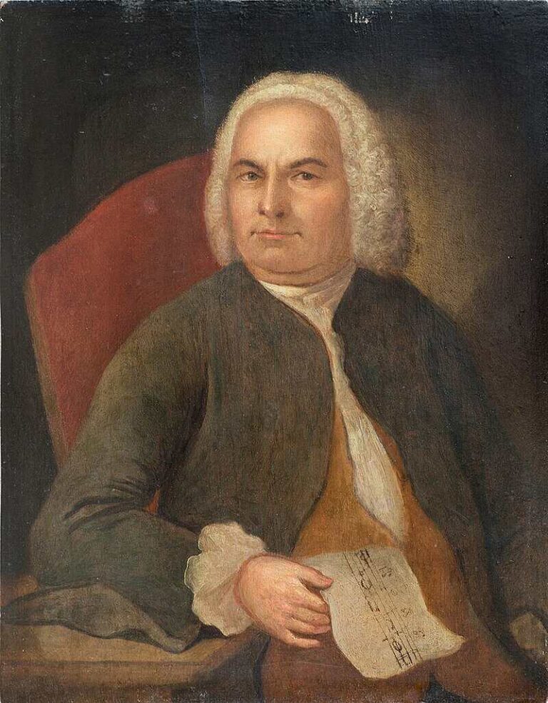 Schnelle Musik in eilendem Tempo von JS Bach